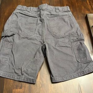 Red Head Canvas Utility Shorts Size 34 EUC worn a couple of times. Charcoal.
